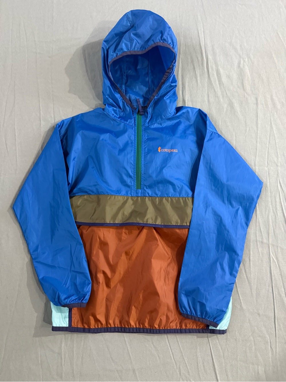 Cotopaxi Kids Teca Half Zip Windbreaker M